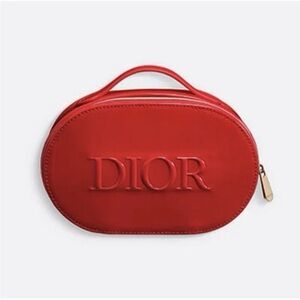 Dior Red Cosmetic Case